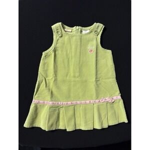 Izod baby corduroy  jumper pastel green size 18 months